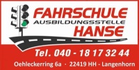 Fahrschule + Ausbildungsstelle HANSE - Logo